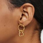 Подвеска-кольцо Tous Small Hold Bear, золото - фото 6