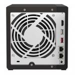 Сетевое хранилище QNAP TS-466C, 4 отсека, 8 ГБ, 2 диска на 4Тб, черный - фото 4