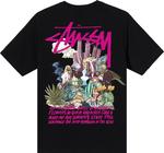 Футболка Stussy Psychedelic Tee 'Black', черный - фото 3