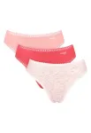 Трусы go crush 3 pack Sloggi, Red - Light Combination - фото 4