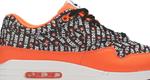 Кроссовки Nike Air Max 1 'Just Do It Orange', оранжевый - фото 3