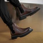 Челси Ботинки Мужские Beidouniao, черный - фото 22