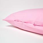 Постельное белье Homescapes розовый, 38/76 см - фото 4