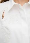 Блузка на пуговицах BEADED adL, белый - фото