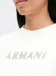 ARMANI EXCHANGE Свитшот в цвете Off White - фото 7