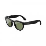 Умные очки Ray-Ban Meta Headliner, Low bridge, Shiny Black/G15 Green - фото