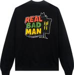 Лонгслив Real Bad Man RBM Logo Tee Vol 9 Long-Sleeve Tee 'Black', черный - фото 3