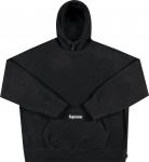 Толстовка Supreme Polartec Hooded Sweatshirt 'Black', черный - фото