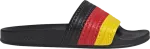 Сандалии Adidas Adilette Slides 'Germany', черный - фото