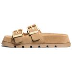 Шлепанцы женские коричневый Michael Kors - фото