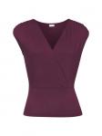 Топ LASCANA, цвет aubergine/burgunder - фото