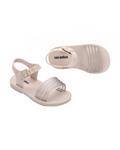 Сандалии Mar Wave для девочек, бежевые с блестками Mini Melissa, Beige Glitter Beige - фото 3