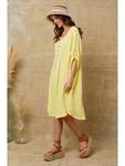 Платье до колена Fleur de Lin, желтый - фото