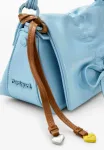 Сумочка с блестящим бантом Desigual, Blue - фото 4