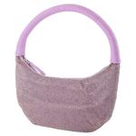 Сумка-хобо Pepper Crystal - Staud - Lilac - Strass - фото 2