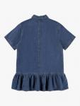 Детское платье Celise с пуговицами из денима Molo, Blue Vintage - фото 2