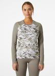Футболка Helly-Hansen Womens LIFA Active Graphic Crew Helly Hansen, 885 Terrazzo Mountain Camo - фото 2