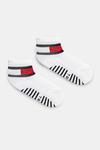 Детские противоскользящие носки 2 пары Tommy Hilfiger, белый - фото