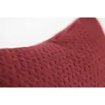 Наволочка Harp Structure Esprit, Dunkelrot, karminrot, rot - фото 5