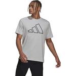 Рубашка ti 3bar tee Adidas, цвет lgsogr - фото 2