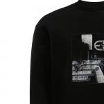 EMPORIO ARMANI Свитшот мужской черный - фото 8