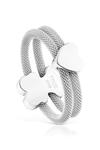 Кольцо ICON MESH Tous, серебряный - фото 2
