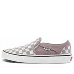 Кроссовки asher checkerboard 'gray white' Vans, серый - фото