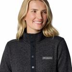 Свитер с полузастежкой на пуговицах Weather 1/2-Snap Pullover Columbia, черный - фото 2