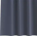 Плотные шторы с кольцами, 2 шт., антрацит, 245 x 140 см vidaXL - фото 6