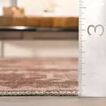 Коврик для пола Avalon Multi Medallion nuLOOM, 122x183 см, коричнево-серый - фото 3