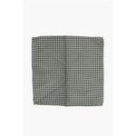 Шелковый нагрудный платок с узором Dsquared2, зеленый - фото