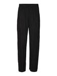 Тканевые брюки VERO MODA Wide leg Pants, черный - фото
