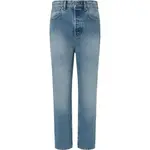 Джинсы Pepe Straight Fit high waist, синий - фото