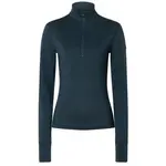 Футболка Super.natural Arctic230 half zip long sleeve, синий - фото 2