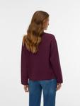 Свитер VERO MODA VMSILJE, Wine Red - фото 4