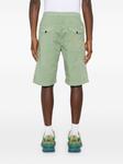 C.P. Company твиловые шорты, зеленый - фото 4