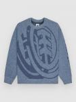 Вязаный свитер Element Double Icon Cr Strickpullover, mid grey heather - фото