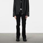 Джинсы унисекс COOLALPACA, черный (ripped) - фото 11