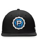 Мужская черная кепка Power Core Snapback Fanatics, черный - фото 2