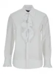 Рубашка с длинными рукавами и бахромой Ralph Lauren Collection, белый - фото