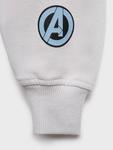 Детский хлопковый свитшот Marvel Avengers Mango, White - фото 3