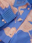 Цветочное платье-рубашка Delphine Phase Eight, Blue/Pink - фото 6