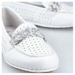 Классические балетки Rieker, белый - фото 11