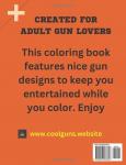 GUNS COLORING BOOK FOR ADULTS (Independently published) - фото 2