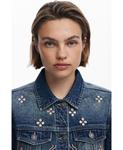 Женская джинсовая куртка Mirror Desigual, Medium blue - фото 3