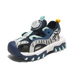 Детские сандалии BKG, синий/бежевый/зеленый - фото 2