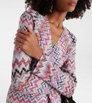 Комбинезон из ламе с принтом Missoni, Pink And White Tones - фото 5