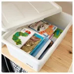 Коробка с крышкой, розовая, 38х25х15 см, SOCKERBIT IKEA - фото 7