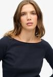 Топ Superdry & Co Long sleeved top, Eclipse Navy/Blue - фото 3