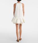 Мини-платье фламенко Loewe, белый - фото 3